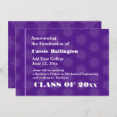 Lila Sterne Neuankündigung der G206 jedes Jahr Ankündigung (Vorne/Hinten)