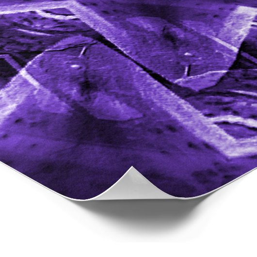 Lila Sterne...... Poster (Ecke)