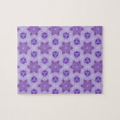 Lila Sterne Puzzle (Horizontal)