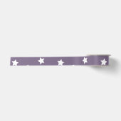 Lila Sterne Satinband (Vorderseite)