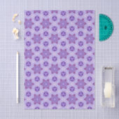 Lila Sterne Seidenpapier (Handwerk)