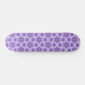 Lila Sterne Skateboard (Horizontal)