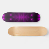 lila Sterne Skateboard (Horizontal)