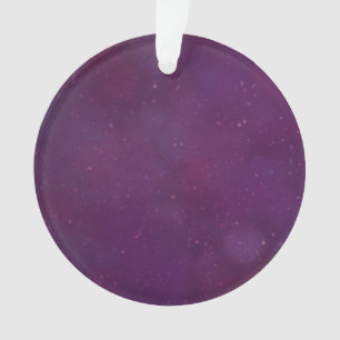 Lila Sternenhimmel Ornament