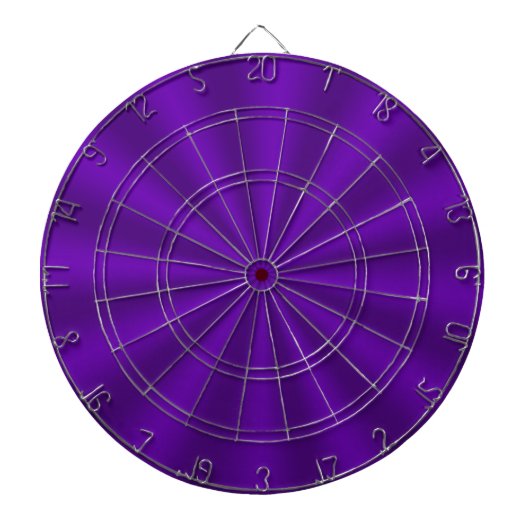 Lila Sternexplosion Dartboard Dartscheibe (vorne)