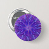 Lila SternMandala Button (Vorne & Hinten)