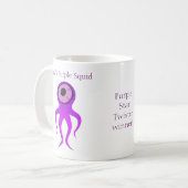 Lila Sterntwister-Sieger-Tasse Kaffeetasse (Vorderseite Links)