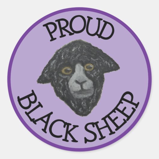 Lila Sticker (Vorderseite)