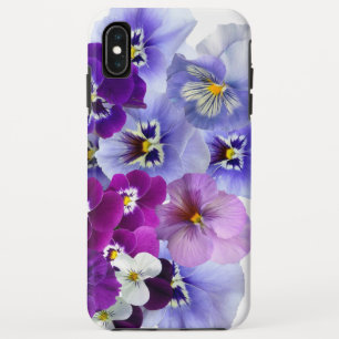 Lila Stiefmütterchen Blumen Handyhülle Stiefmütter Case-Mate iPhone Hülle