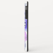 Lila Stiefmütterchen Florales Stiefmütterchen Case-Mate iPhone Hülle (Hinten/Links)