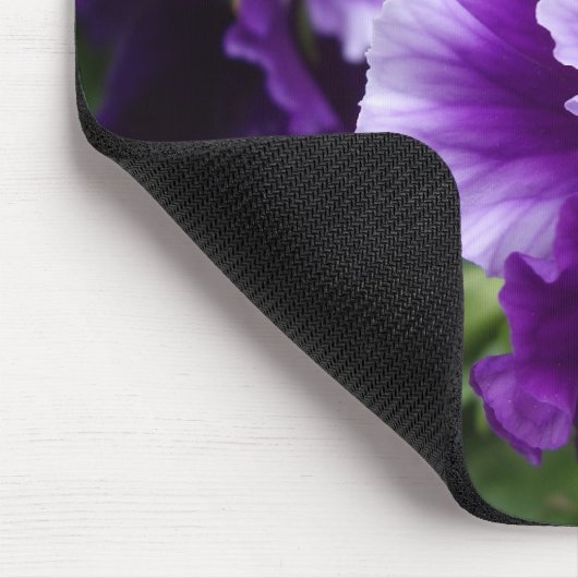 Lila Stiefmütterchen Mousepad (Ecke)