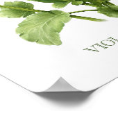 Lila Stiefmütterchen Originale Kunstdrucke Poster (Ecke)