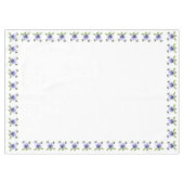 Lila Stiefmütterchen Tischdecke (Vorderseite (Horizontal))