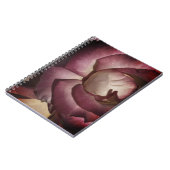 Lila-Stimmung-Blume-Notebook Notizblock (Linke Seite)