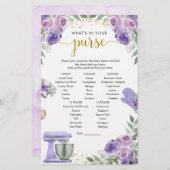 Lila Stock die Küche, was in deinem Handspiel (Vorne/Hinten)