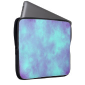 Lila Storm Cloud Effect Electronics Bag Laptopschutzhülle (Vorne Rechts)