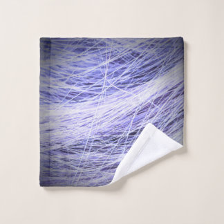 Lila Strandarm Waschlappen