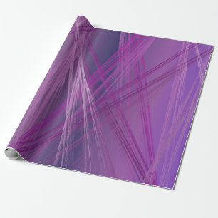 Lila Straßen Geschenkpapier