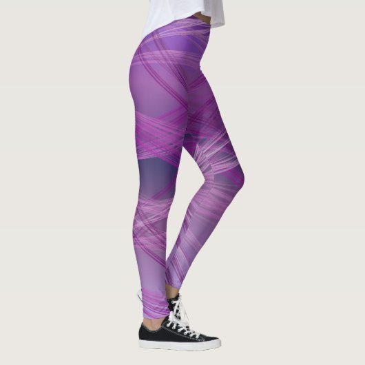 Lila Straßen Leggings (Rechts)