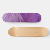 Lila Straßen Skateboard (Horizontal)
