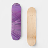 Lila Straßen Skateboard (Vorderseite)