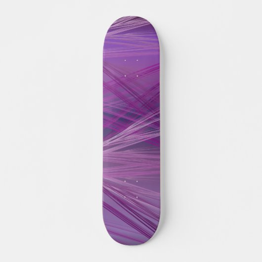 Lila Straßen Skateboard (Vorne)