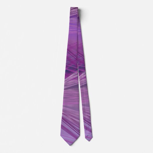 Lila Streaks Neck Tie Krawatte (Vorderseite)