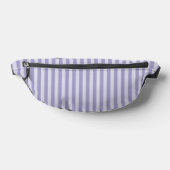 Lila Streifen Bauchtasche (Ablage )