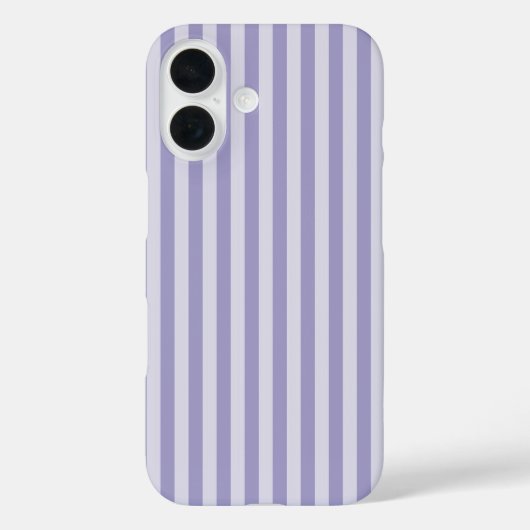Lila Streifen Case-Mate iPhone Hülle (Rückseite)