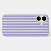 Lila Streifen Case-Mate iPhone Hülle (Rückseite (Horizontal))