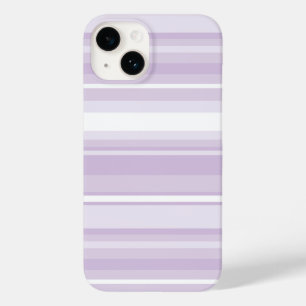 Lila Streifen Case-Mate iPhone 14 Hülle