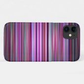 Lila Streifen Case-Mate iPhone Hülle (Rückseite (Horizontal))