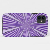 LILA STREIFEN Case-Mate iPhone HÜLLE (Rückseite (Horizontal))