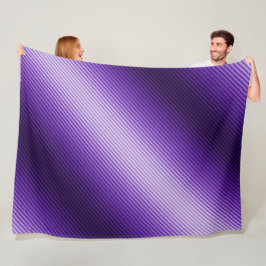 Lila Streifen diagonale Textur Fleecedecke