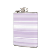 Lila Streifen Flachmann (Links)