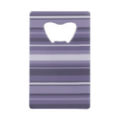 Lila Streifen für Monogramm-Härte Geldbeutel Flaschenöffner (Rückseite)