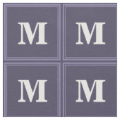 Lila Streifen für Monogramm-Härte Stoff (Nahaufnahme)
