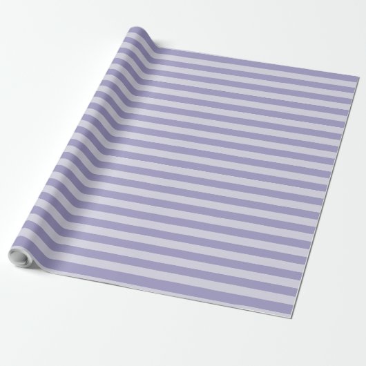 Lila Streifen Geschenkpapier (Ungerollt)