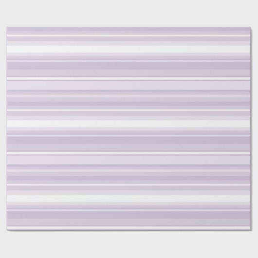 Lila Streifen Geschenkpapier (Flach)