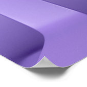 Lila Streifen-Hintergrund Poster (Ecke)