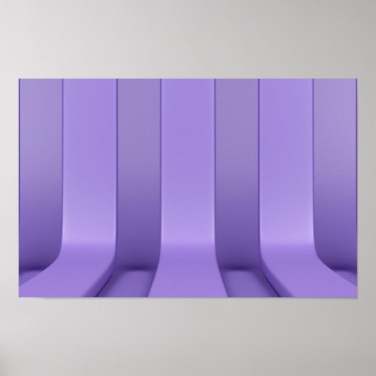 Lila Streifen-Hintergrund Poster (Vorne)