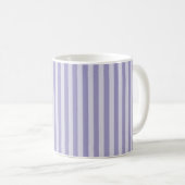 Lila Streifen Kaffeetasse (VorderseiteRechts)