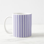 Lila Streifen Kaffeetasse (Links)