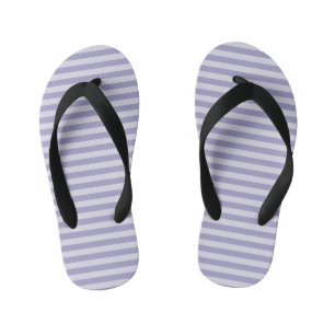 Lila Streifen Kinderbadesandalen