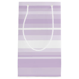 Lila Streifen Kleine Geschenktüte