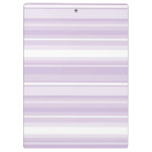 Lila Streifen Klemmbrett (Rückseite)
