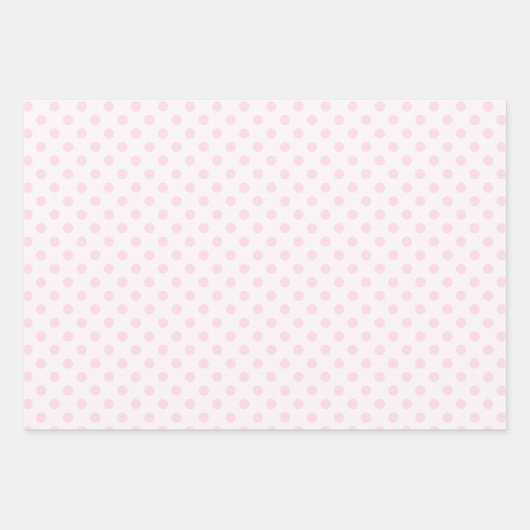 Lila Streifen Lila- und rosa Polka-Dots-Muster Geschenkpapier Set (Vorderseite 3)