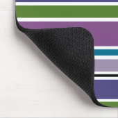 Lila Streifen Mousepad (Ecke)