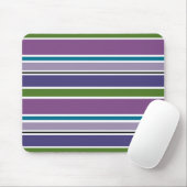 Lila Streifen Mousepad (Mit Mouse)