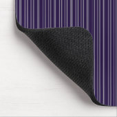 Lila Streifen Mousepad (Ecke)